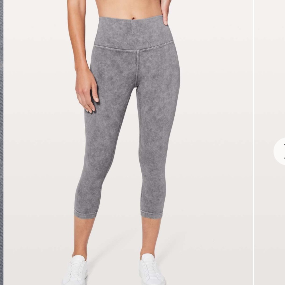 Lululemon Wunder Under Crop (Hi-Rise) *21"
Washed Luna